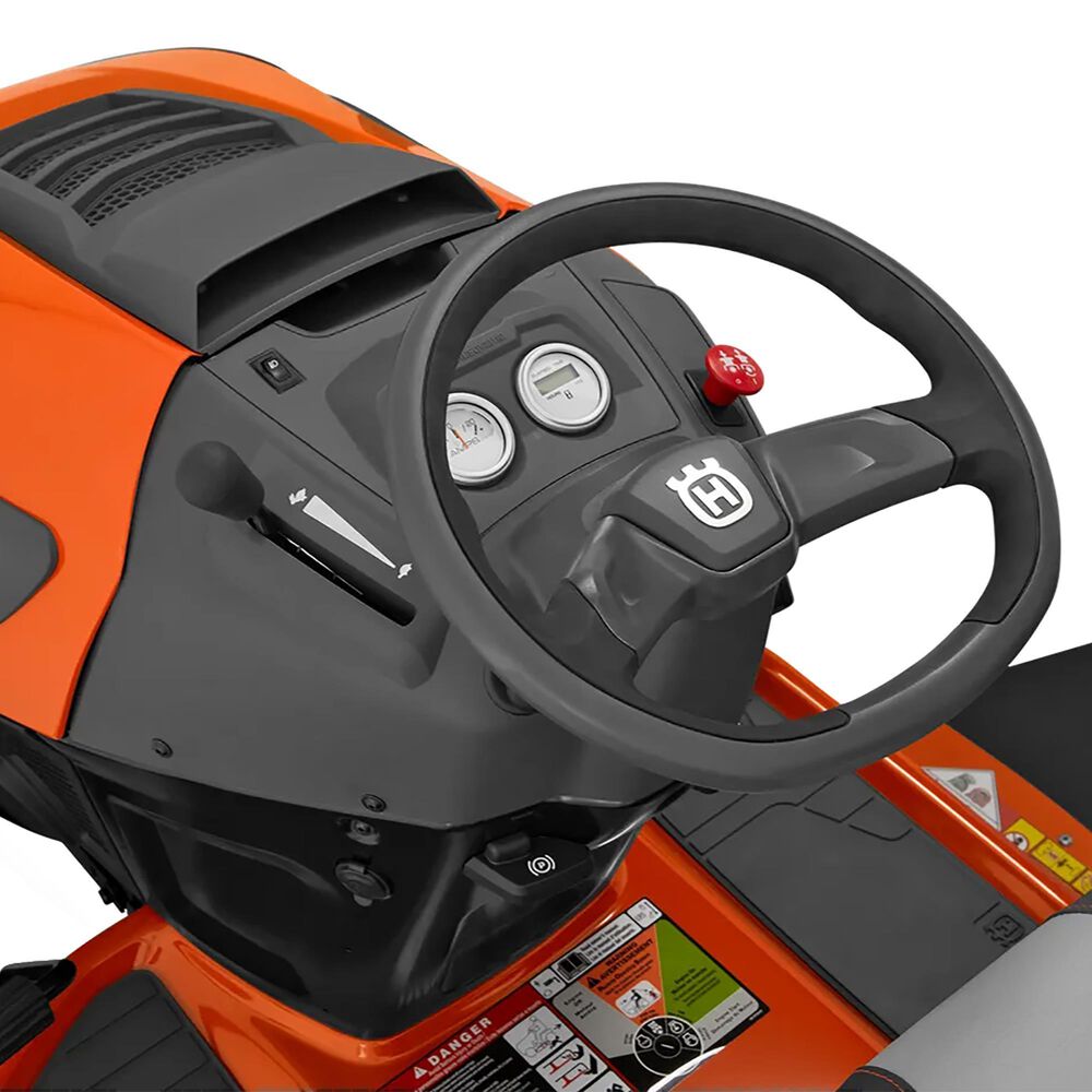 Husqvarna 48&quot; 200-Series Gas-Powered Riding Lawn Mower with Kawasaki Engine, , large