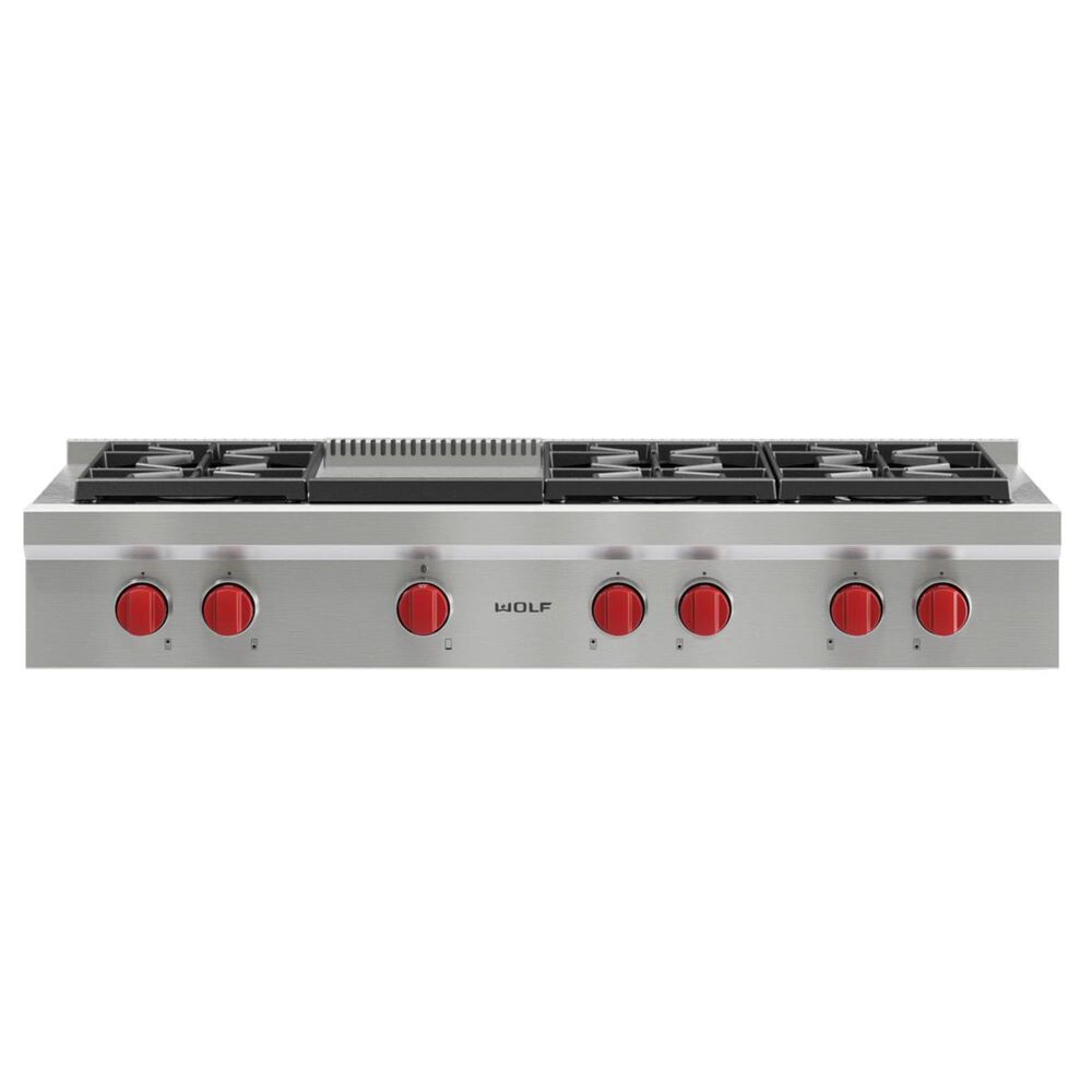 Wolf 48" Sealed Burner Gas Rangetop, , large