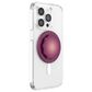 PopSockets PopGrip MagSafe Circle in Molded Flower Red Wine Translucent, , large