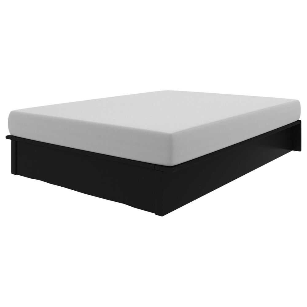 DHP Kristian Upholstered Platform King Bed in Black, , large