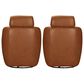 Parker House Miles Swivel Gliding Accent Chair in Renaissance Cinnamon (Set of 2), , large