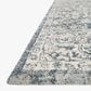 Loloi Theory THY-02 3"7" x 5"7" Ivory and Blue, , large