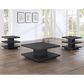 Steve Silver Canyon Square Cocktail Table with Casters in Black, , large