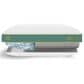 Bedgear Astro Kids Pillow with Pillowcase in White, , large