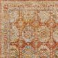 Surya Mona Lisa 2"7" x 7"3" Brick Red, Mustard, Tan, Sage, Dark Blue, Olive and Burgundy Runner, , large