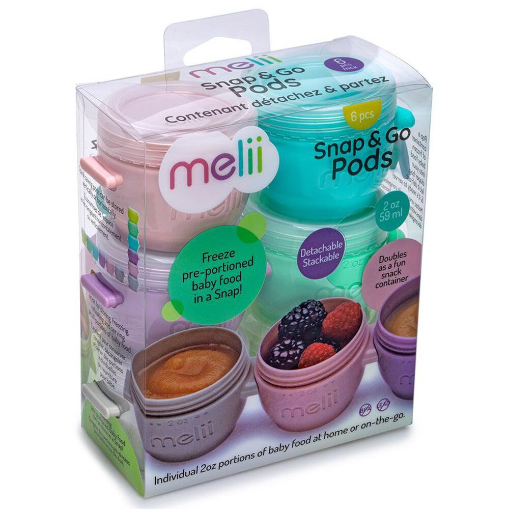 Harold Import Melii Snap and Go Pods 2-Ounce &#40;Set of 6&#41;, , large