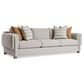 Bernhardt Tori Stationary Fabric Sofa in Heather Brown, , large