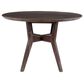 Porter Design Fall River Round Dining Table in Black Walnut - Table Only, , large