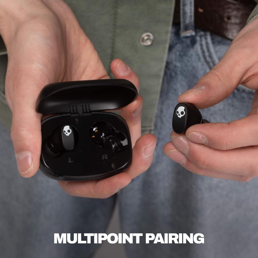 Skullcandy Smokin' 360 True Wireless Earbuds in Black, , large