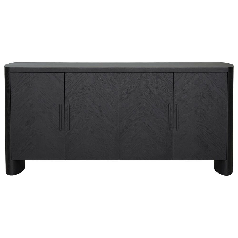 Moe&#39;s Home Collection William 4-Door Sideboard in Black, , large