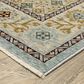 Oriental Weavers Capella Blue and Gold 7"10" x 10"10" Area Rug, , large