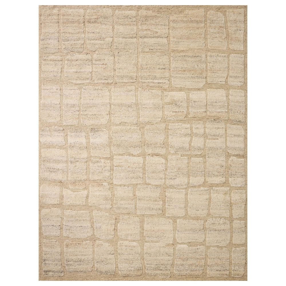 Loloi Hughes Natural 7"9" x 9"9" Area Rug, , large