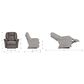 La-Z-Boy Jasper Power Rocker Recliner with Power Headrest and Lumbar in Smoke, , large