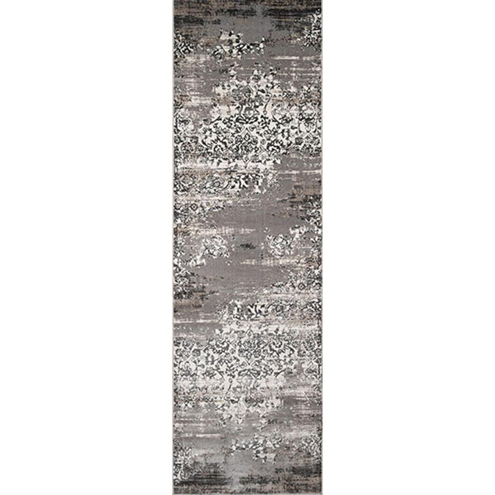 Momeni Juliet JU-05 2"3" x 7"6" Grey Runner, , large