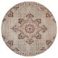 Amer Rugs Eternal 6"7" Round Beige and Sand Area Rug, , large