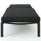 Noble House Navan Patio Chaise Lounge in Dark Gray, , large
