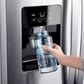 Whirlpool 21 Cu. Ft. Side by Side Refrigerator in Stainless Steel, , large