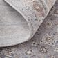 Feizy Francisco Oriental 6"7" x 9"4" Gray and Rust Area Rug, , large
