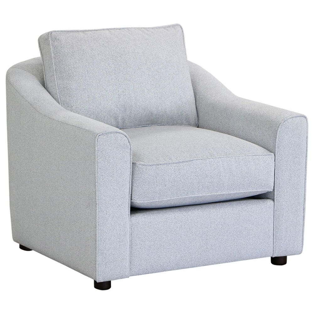 Fulton Home Tiberon Accent Chair in Cirrus Grey, , large