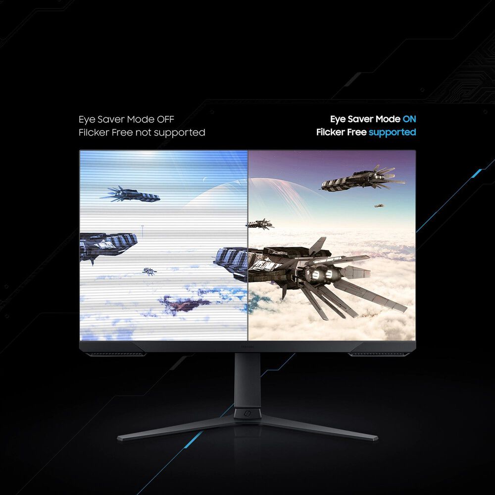 Samsung 27&quot; Odyssey AMD FreeSync Premium Gaming Monitor in Black, , large
