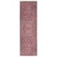57 Grand by Nicole Curtis Series 1 Brick Red, Navy and Ivory 2" x 6" Runner, , large