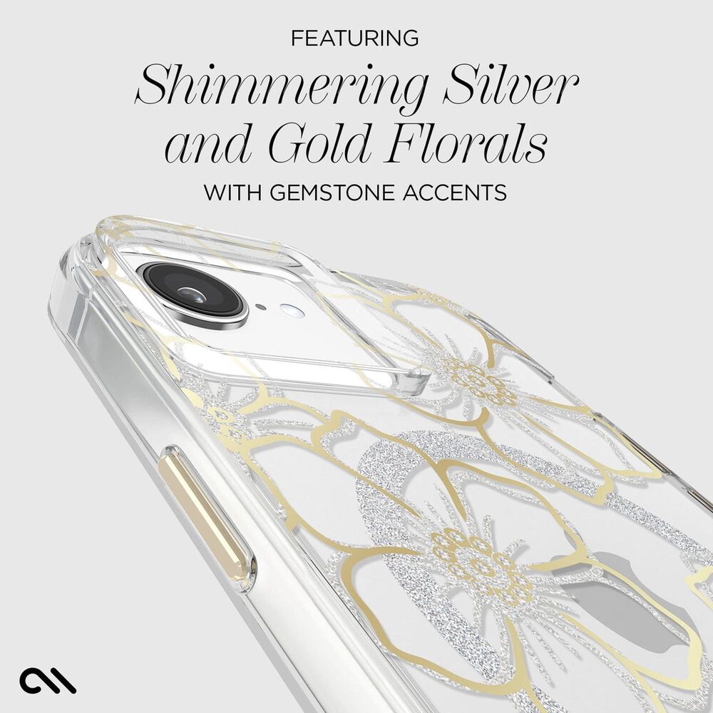 Case-Mate MagSafe Case for Apple iPhone 16e/15/14/13 in Floral Gems, , large