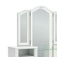 Ashley Kozlani 3-Piece Vanity Cabinet Set with Mirror and Stool in Matte White, , large