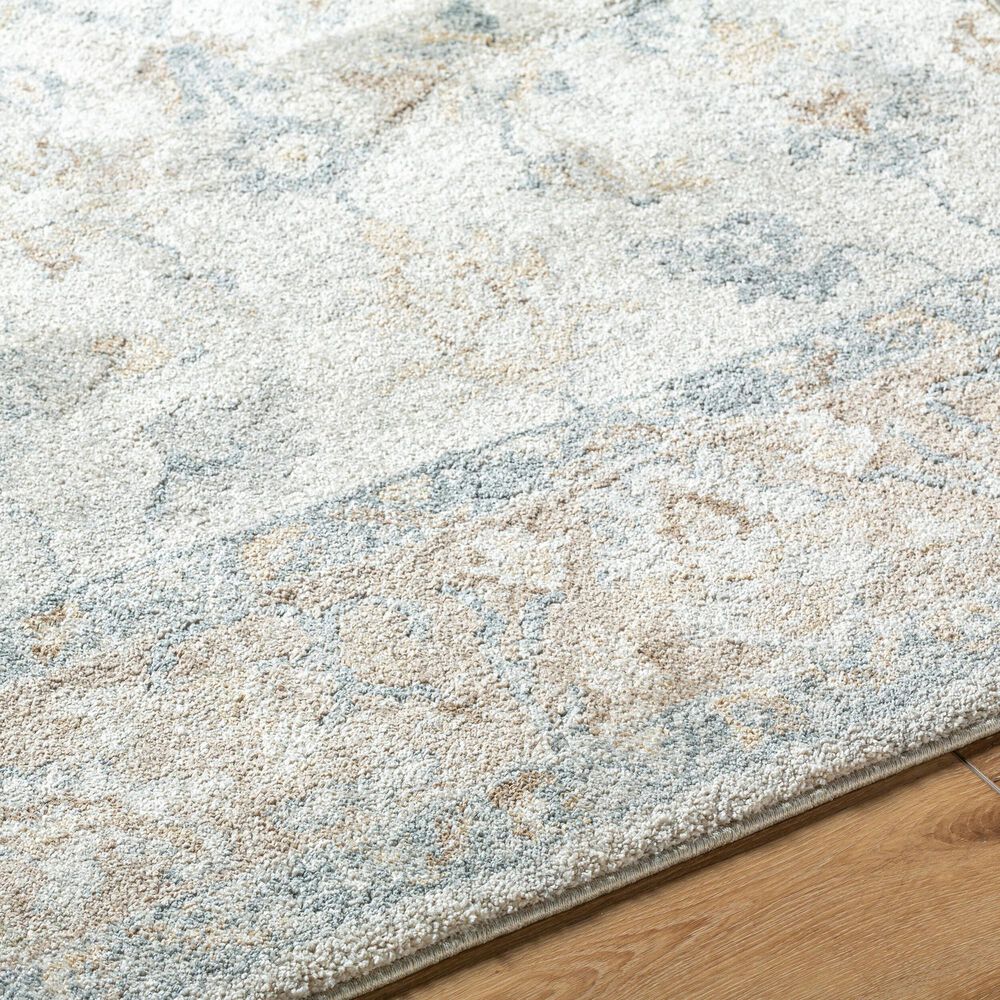 Surya Avellino 9&#39;2&quot; x 12&#39; Light Beige, Light Gray, Tan, Gray, Deep Teal and Light Olive Area Rug, , large