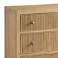 Universal Furniture Avaline Queen Upholstered Storage Bed with Dresser and Nightstand in Skylark with USB Ports and Outlets, , large