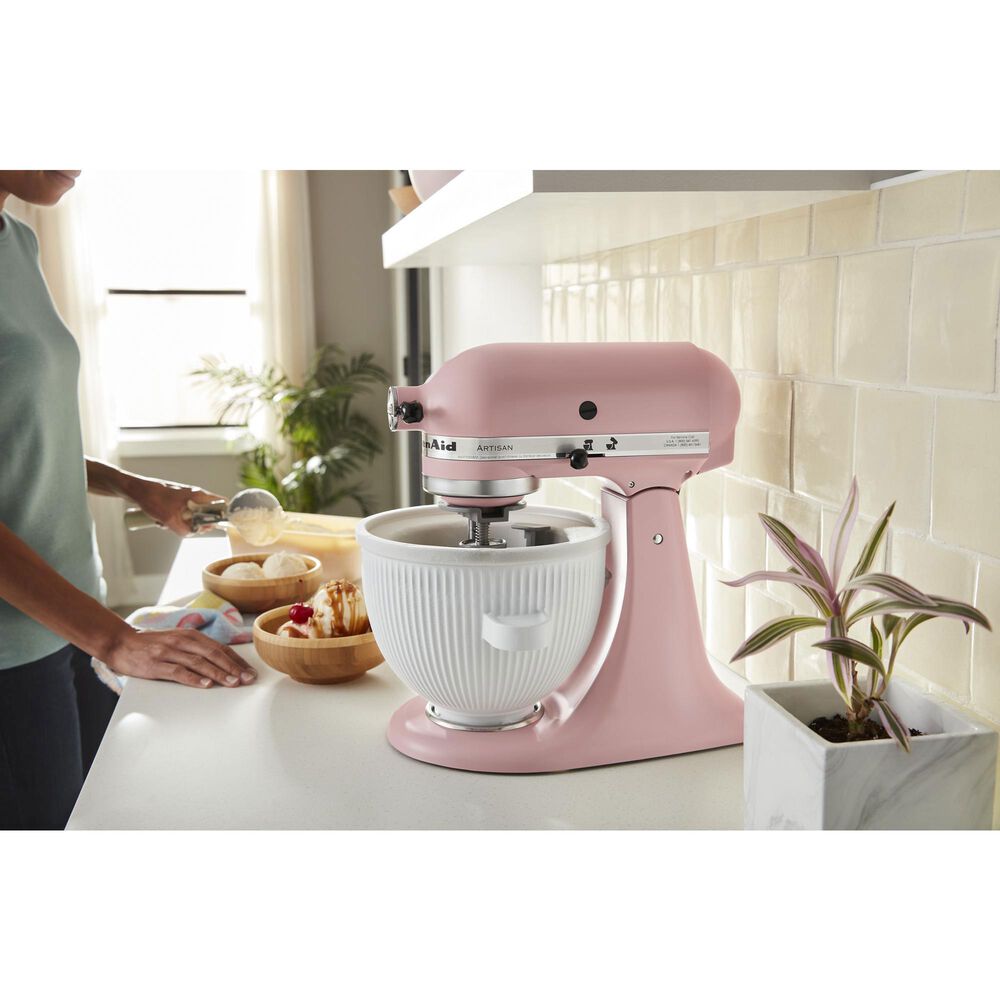 KitchenAid Ice Cream Maker Attachment in White, , large