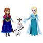 Disney Princess Anna and Elsa Character Set with 4 Small Dolls, , large