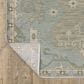 Oriental Weavers Maeve MAE12 Grey and Blue 7"10" x 10"10" Area Rug, , large