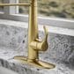 Kohler Simplice Semi-Professional Kitchen Sink Faucet in Vibrant Brushed Moderne Brass, , large
