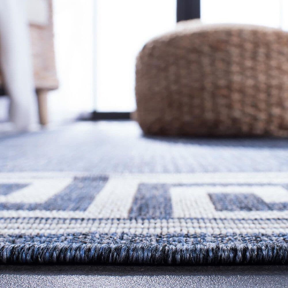 Safavieh Martha Stewart Cyprus Geometric 4&#39;5&quot; x 6&#39;5&quot; Grey and Cream Area Rug, , large