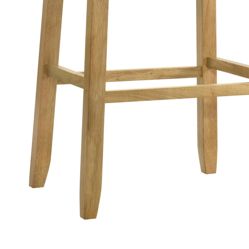 Armen Living Iyani Bar Height Stool in Amber Glow, , large