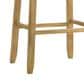 Armen Living Iyani Bar Height Stool in Amber Glow, , large
