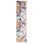 Safavieh Aria 2" x 8" Cream and Dark Teal Runner, , large