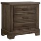 Viceray Collections Cool Rustic 4 Piece King Bedroom Set in Mink, , large