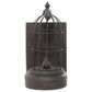 Maple and Jade Birdcage Bookends in Dark Brown (Set of 2), , large