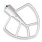 KitchenAid Coated Flat Beater in White, , large