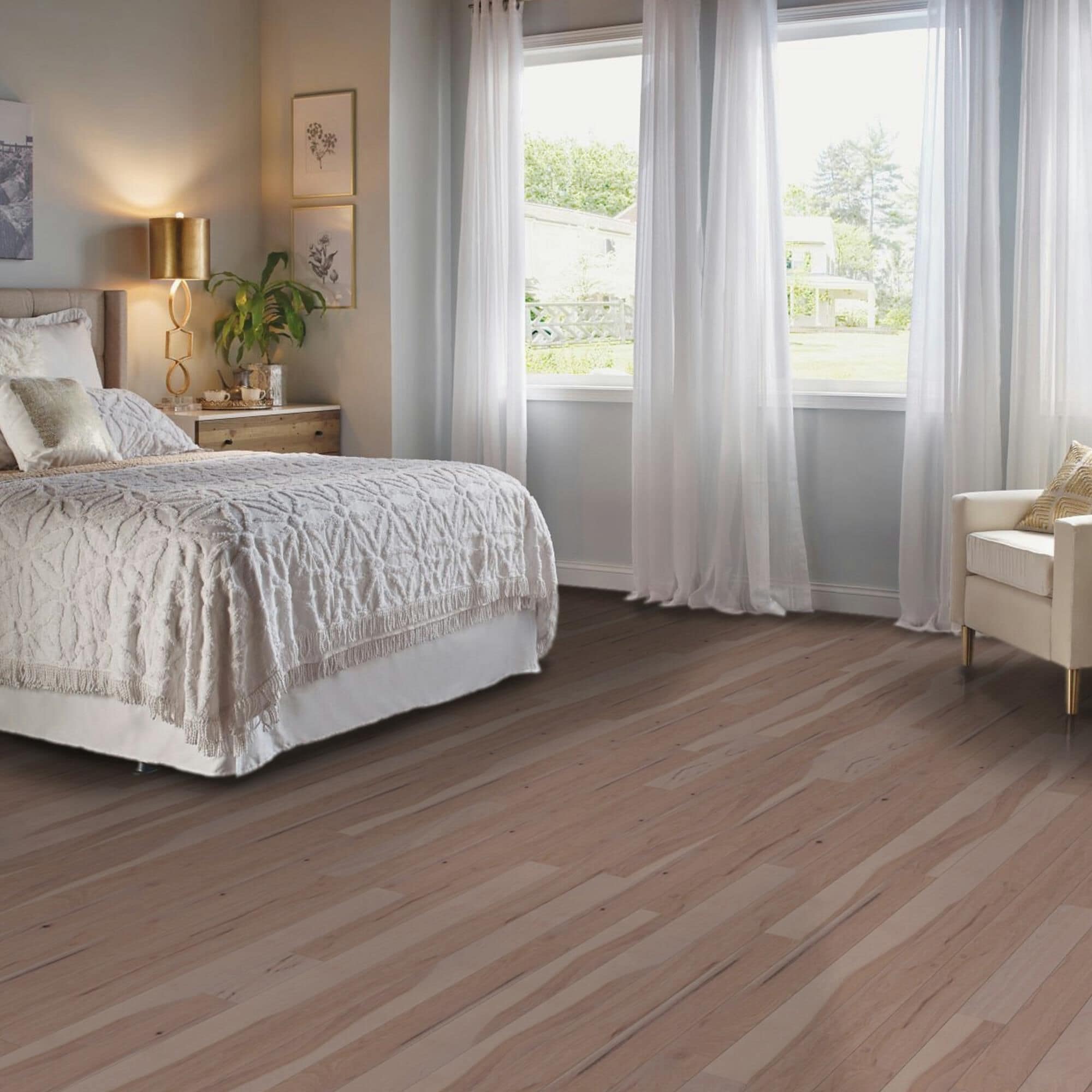 Robbins Natural Forest Smooth Warm Comfort Hickory Solid Hardwood