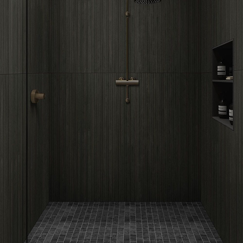 MS International Urbanslat Carbon 16&quot; x 48&quot; Ceramic Tile, , large