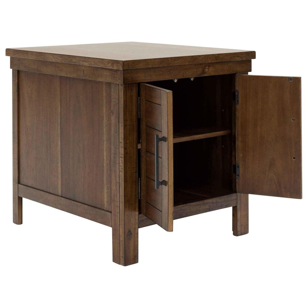 Ashley Moriville End Table in Grayish Brown, , large