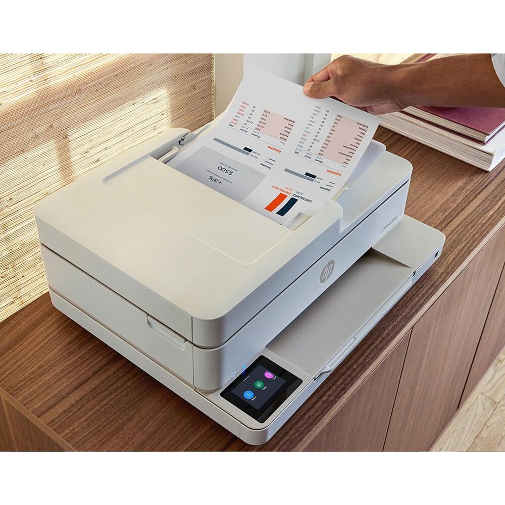 HP Envy 6555e All-in-One Printer in White, , large