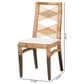 Baxton Studio Poltak Side Chair in Natural Brown, , large