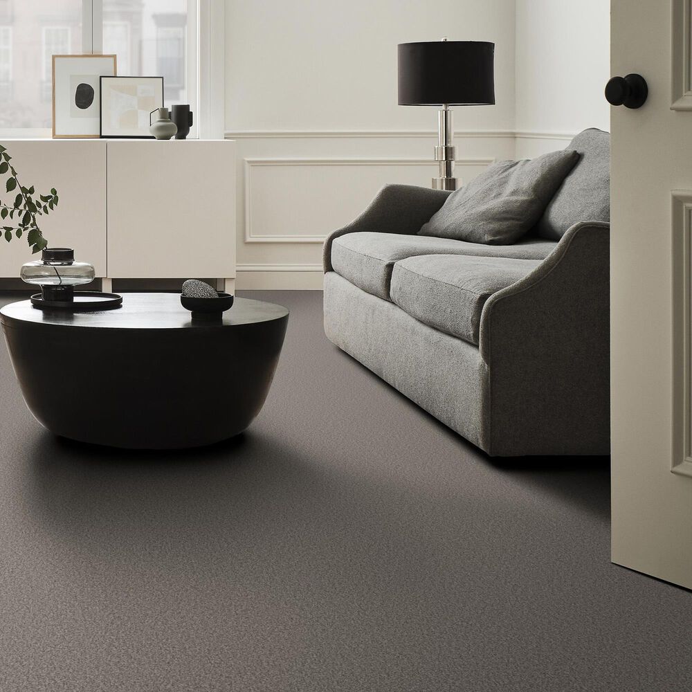 Shaw Tonal Comfort Blue Carpet in Natural Fit, , large