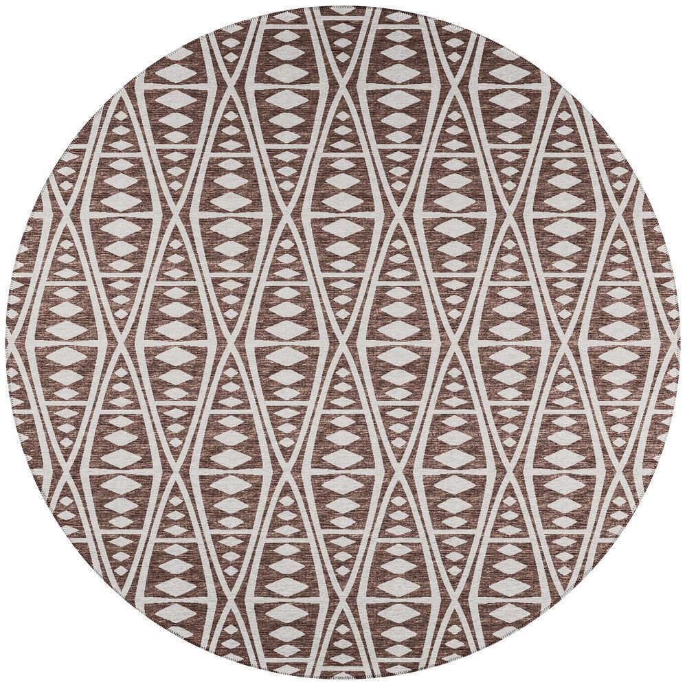 Dalyn Rug Company Sedona 4" Round Coffee Indoor/Outdoor Area Performance Rug, , large