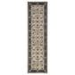 Safavieh Lyndhurst 2"3" x 8" Light Beige and Anthracite Runner, , large