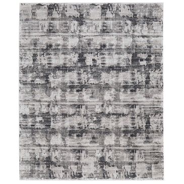 Feizy Rugs Sonora Gray and Ivory 6"7" x 9"6" Area Rug, , large