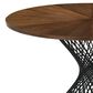Blue River Cirque and Jackie 5-Piece Round Dining Set in Black and Walnut, , large